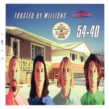 54-40 - Trusted By Millions (Translucent Yellow Vinyl) (RSD 2026) (New Vinyl)