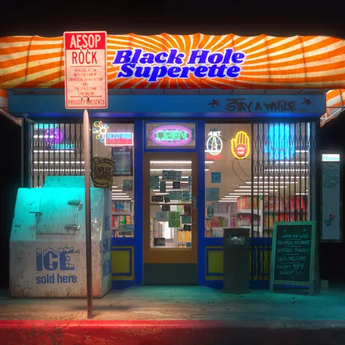 Aesop Rock - Black Hole Superette (Black Ice Colour) (New Vinyl)