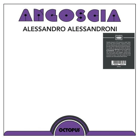 Alessandro Alessandroni - Angoscia (Black Vinyl) (New Vinyl)