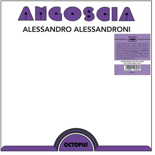 Alessandro Alessandroni - Angoscia (Purple Vinyl) (New Vinyl)