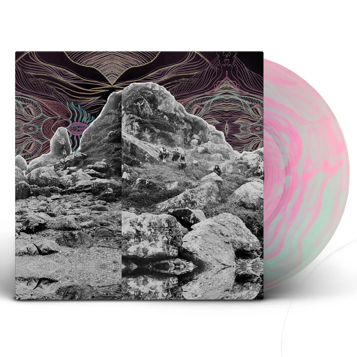 All Of Them Witches - Dying Surfer Meets His Maker (Sea Glass / Pink Swirl Vinyl) (New Vinyl) - Image 2