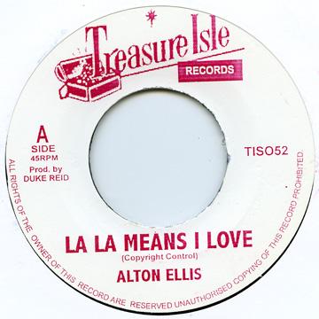 Alton Ellis/Melodians - La La Means I Love/Passion Love (7") (New Vinyl)