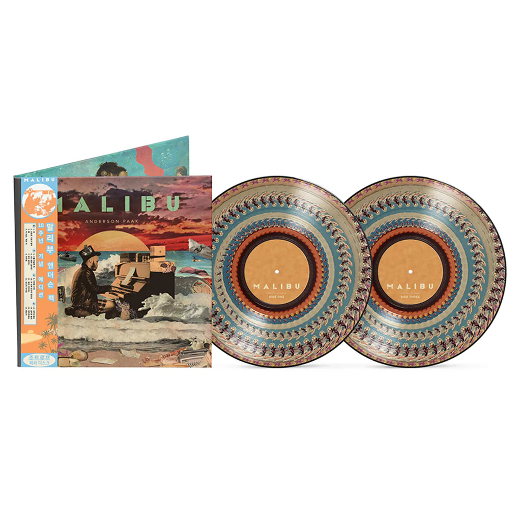 Anderson .Paak - Malibu (2LP/10 Year Annivesary/Zoetrope Picture Disc) (New Vinyl) - Image 2