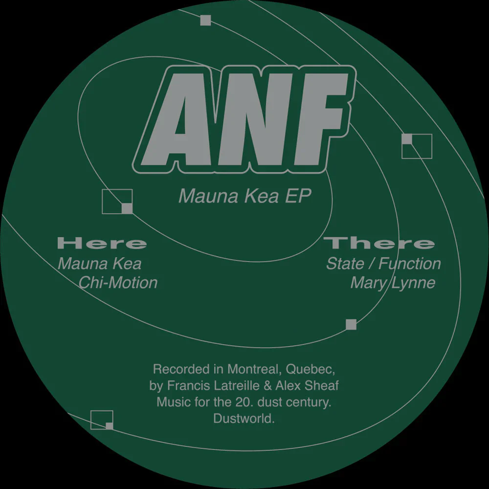 ANF – Mauna Kea EP (New Vinyl)