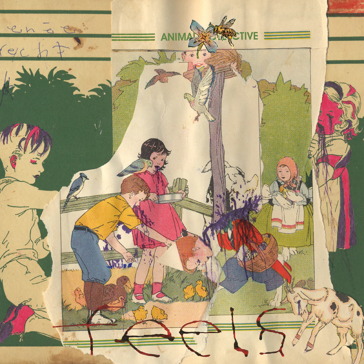 Animal Collective - Feels (20th Anniversary 3LP Deluxe Edition)(Translucent Grape Vinyl) (New Vinyl)