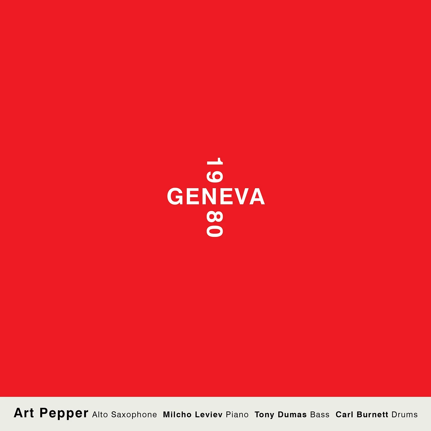 Art Pepper - Geneva 1980 (New CD)