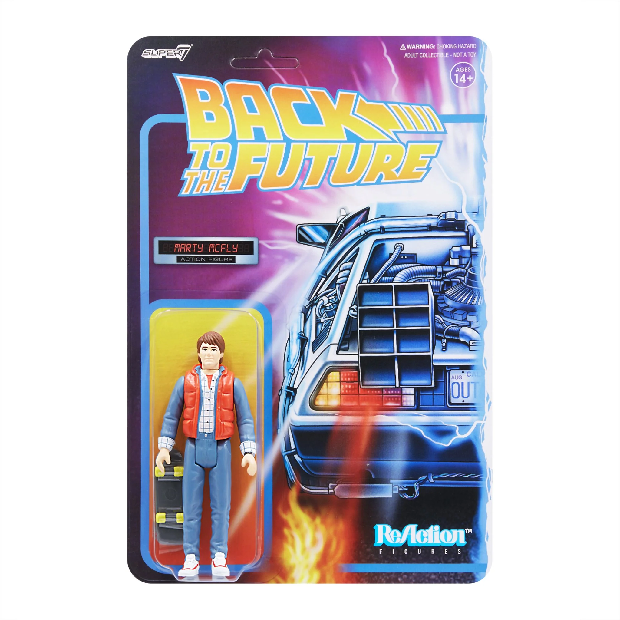SUPER7 - Back to the Future ReAction Figure Wave 2 - Marty McFly