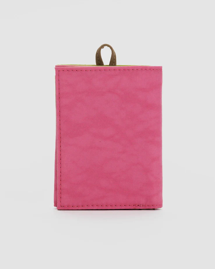 Baggu - Azalea Pink Mix Snap Wallet