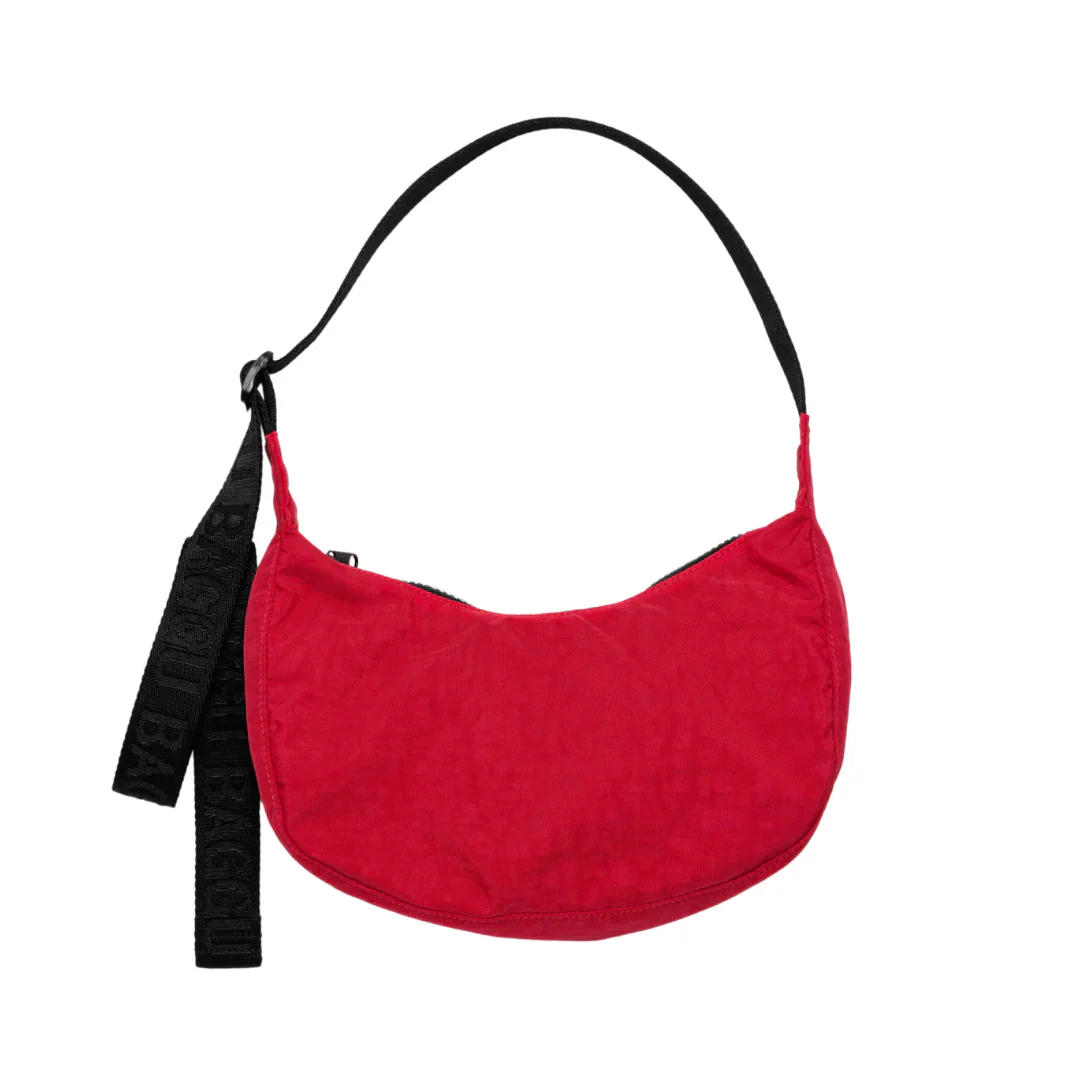 Baggu  - Small Red Candy Apple Crescent Bag