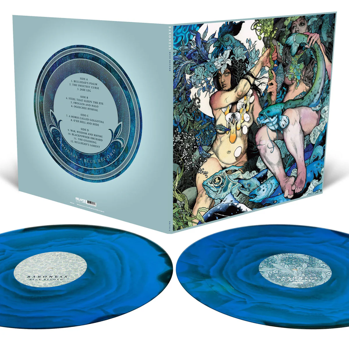 Baroness - Blue Record (2LP Blue Ripple Vinyl) (New Vinyl) - Image 2