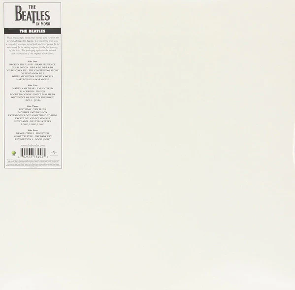 Beatles - White Album (Mono) (New Vinyl)