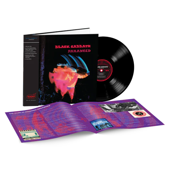 Black Sabbath - Paranoid (Rhino High Fidelity) (New Vinyl) - Image 2