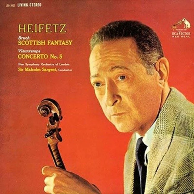 Bruch - Scottish Fantasy - Heifetz - Sargent - New Symphony Orchestra Of London (180g LP) (New Vinyl)