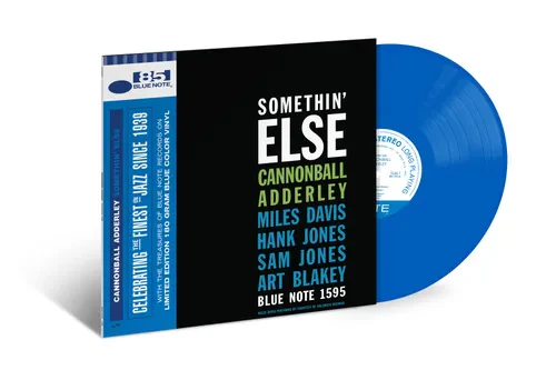 Cannonball Adderley - Somethin' Else (Blue Note 85 Classic Vinyl Series) (Blue Vinyl) (New Vinyl) - Image 2