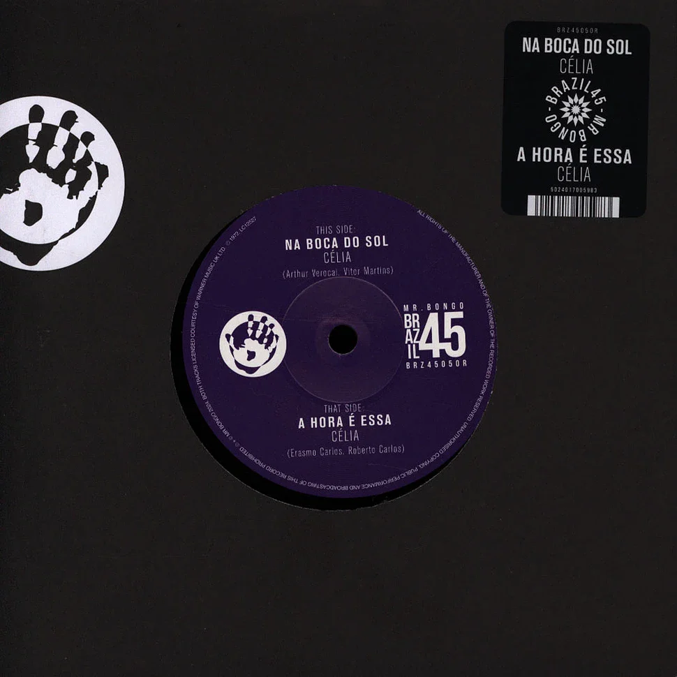 Célia – Na Boca Do Sol / A Hora é Essa 7" (New Vinyl)
