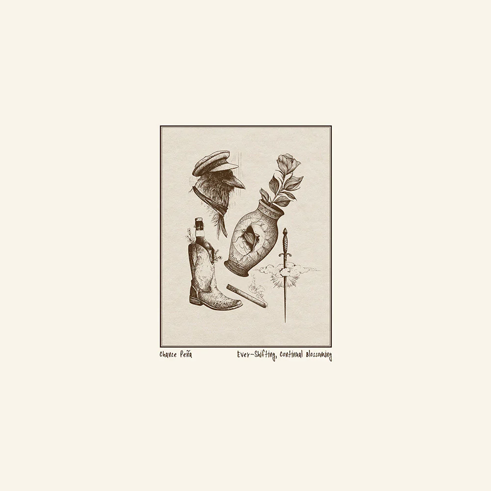 Chance Pena - Ever-Shifting, Continual Blossoming (Maroon Vinyl) (New Vinyl)