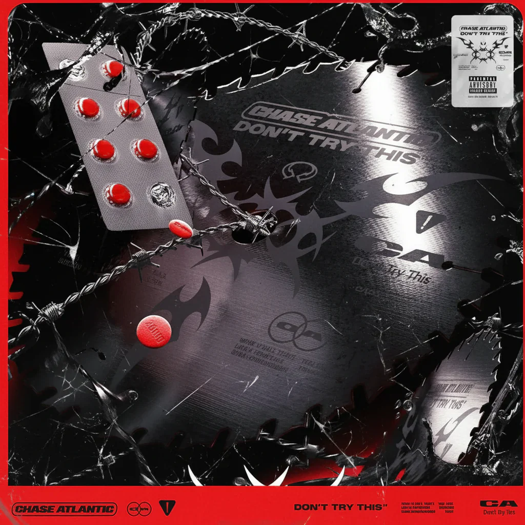 Chase Atlantic - Don't Try This (Clear / Black / Red Splatter Vinyl) (New Vinyl)