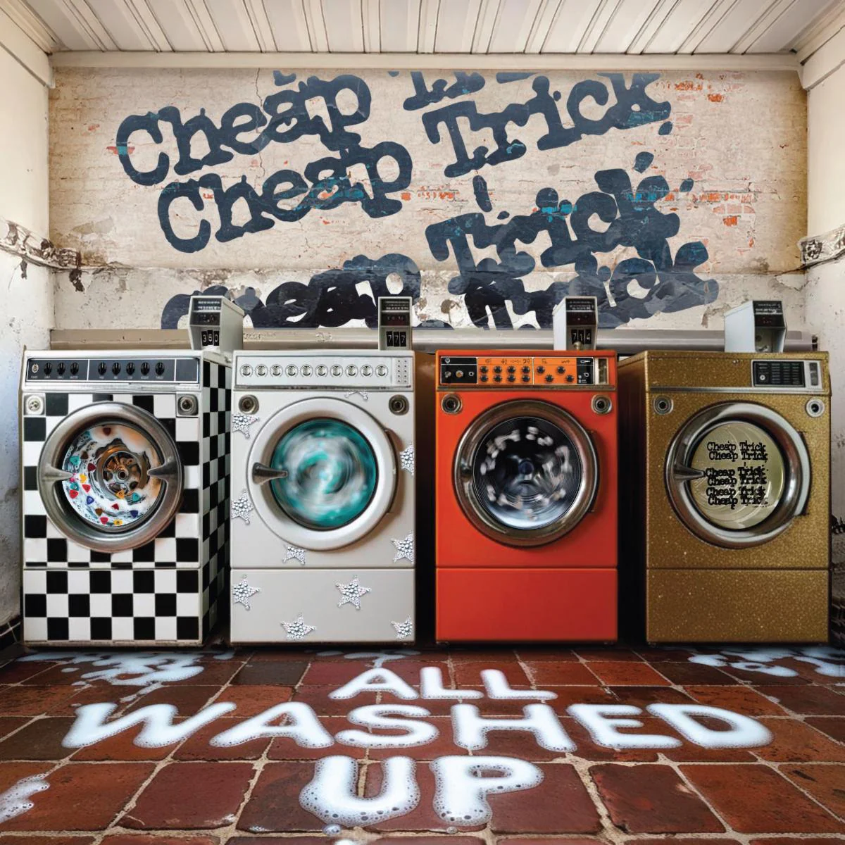 Cheap Trick - All Washed Up (Indie Exclusive Orange/Blue Marble Vinyl) (New Vinyl)