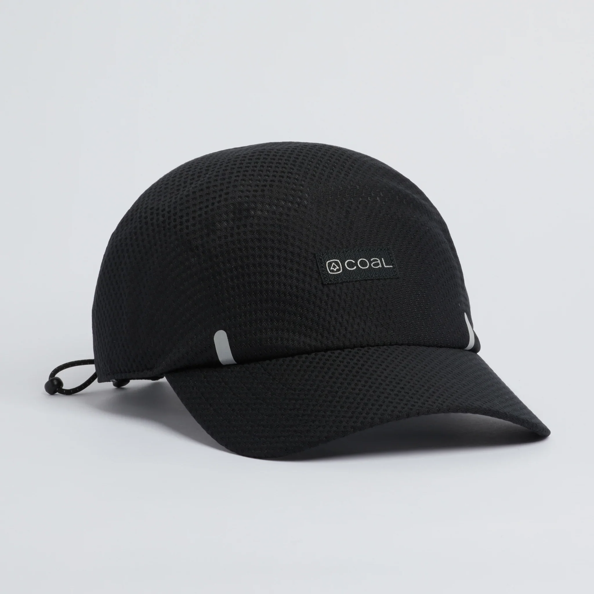 Coal - Tempo Seamless Mesh Cap - Black