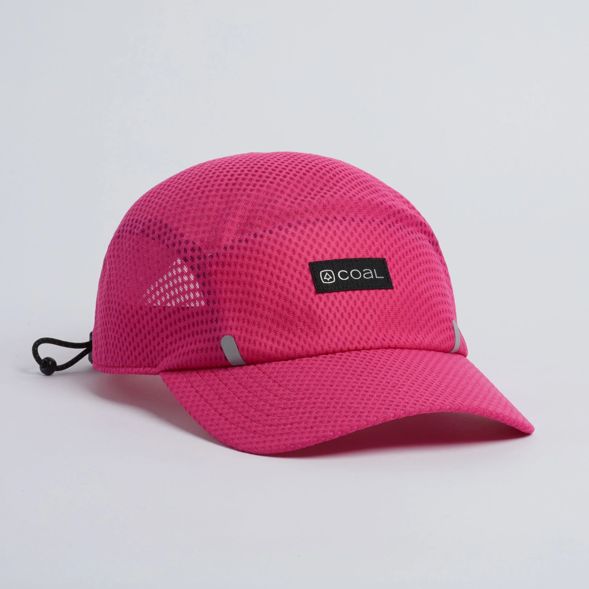 Coal - Tempo Seamless Mesh Cap - Pink - Image 3