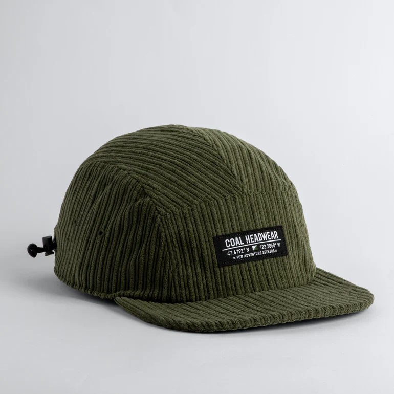 Coal - The Analog - Corduroy 5-Panel Cap
