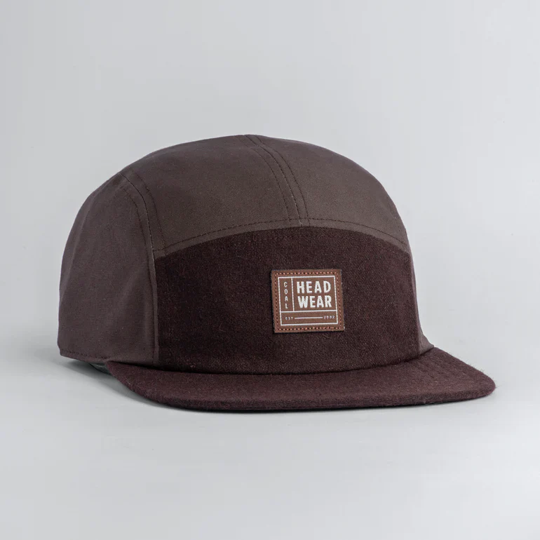 Coal - The Prospect - Thermal Wool 5 Panel Cap