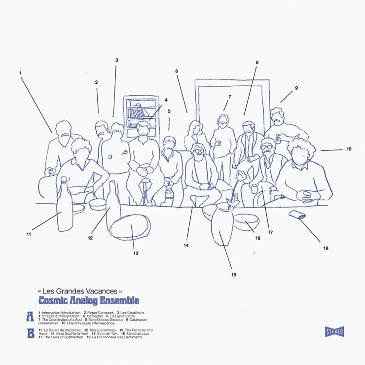 Cosmic Analog Ensemble (Charif Megarbane) - Les Grandes Vacances (New Vinyl)