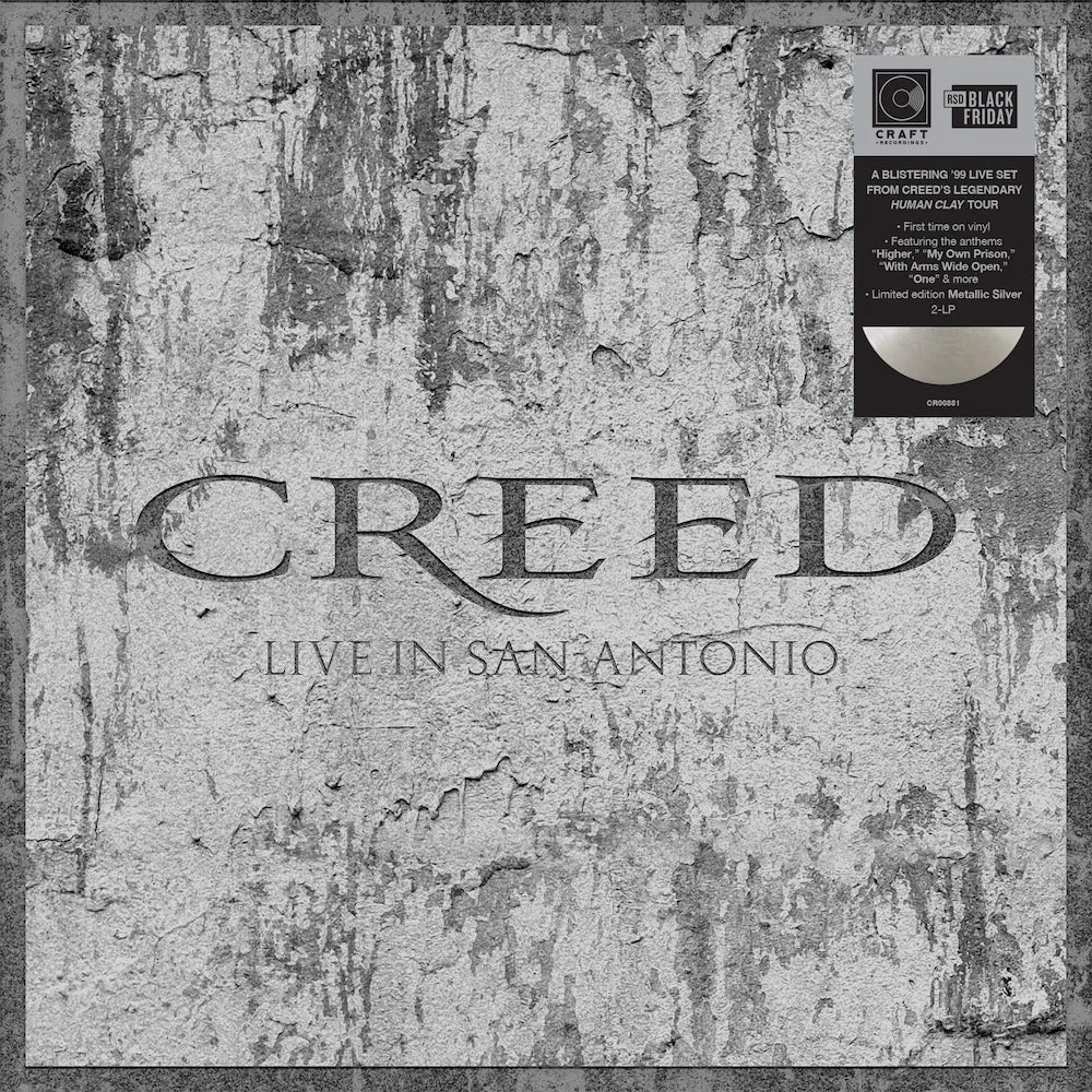 Creed - Live In San Antonio (Metallic Silver Vinyl) (RSD BF 2025) (New Vinyl)