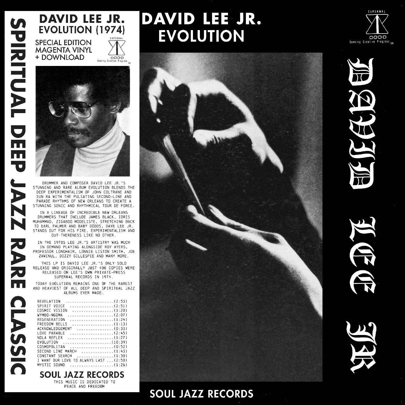 David Lee Jr. - Evolution (Magenta Vinyl) (New Vinyl)