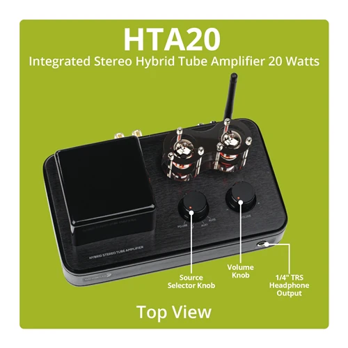 Dayton - HTA20 Integrated Stereo Hybrid Tube Amplifier 20 Watts *AVAILABLE FOR IN-STORE PICK-UP ONLY* (Electronics) - Image 4