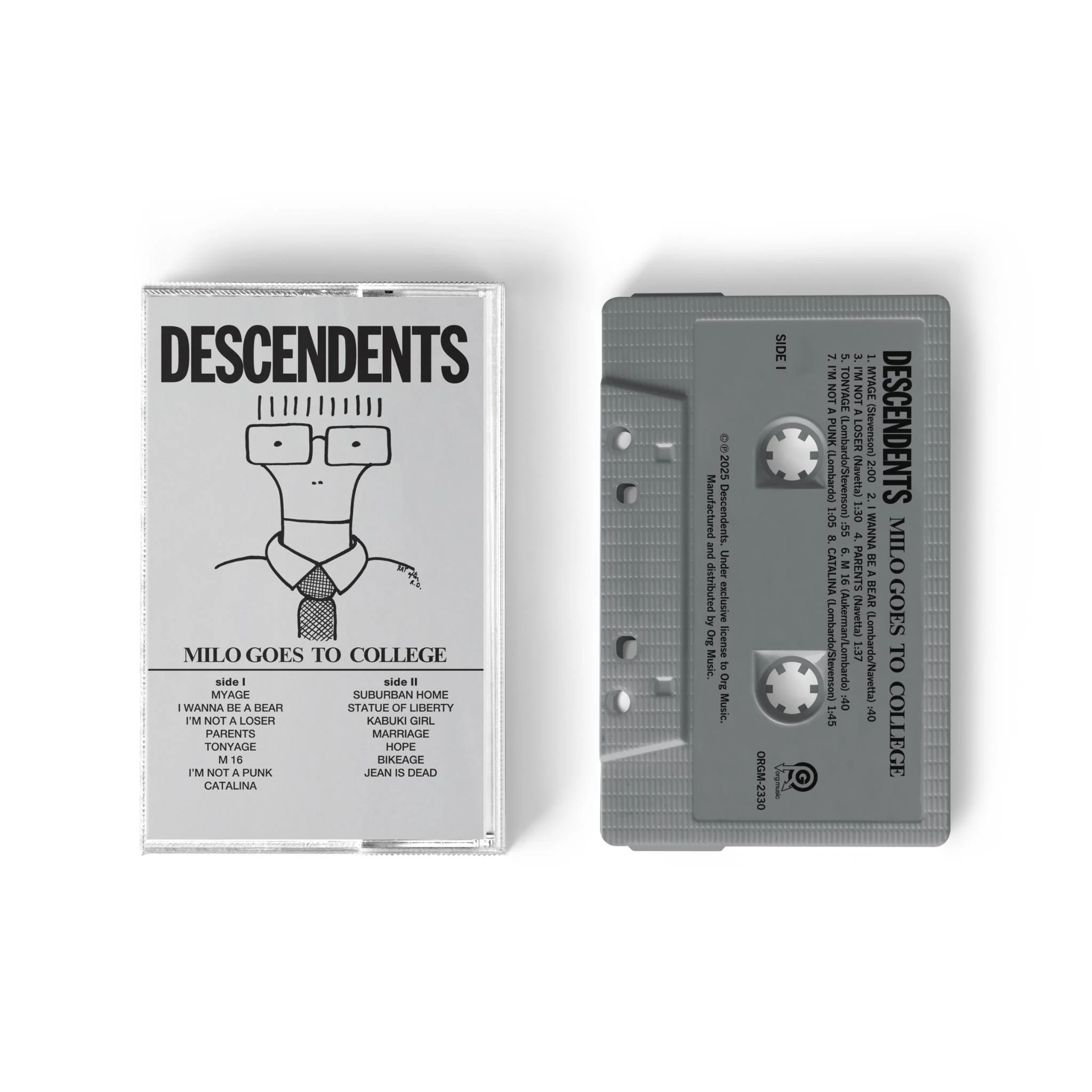 Descendents - Milo Goes To College (New Cassette)