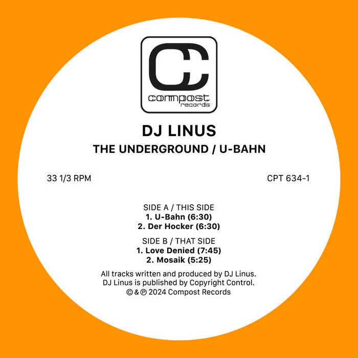 DJ Linus - The Underground/U-Bahn (12") (New Vinyl)