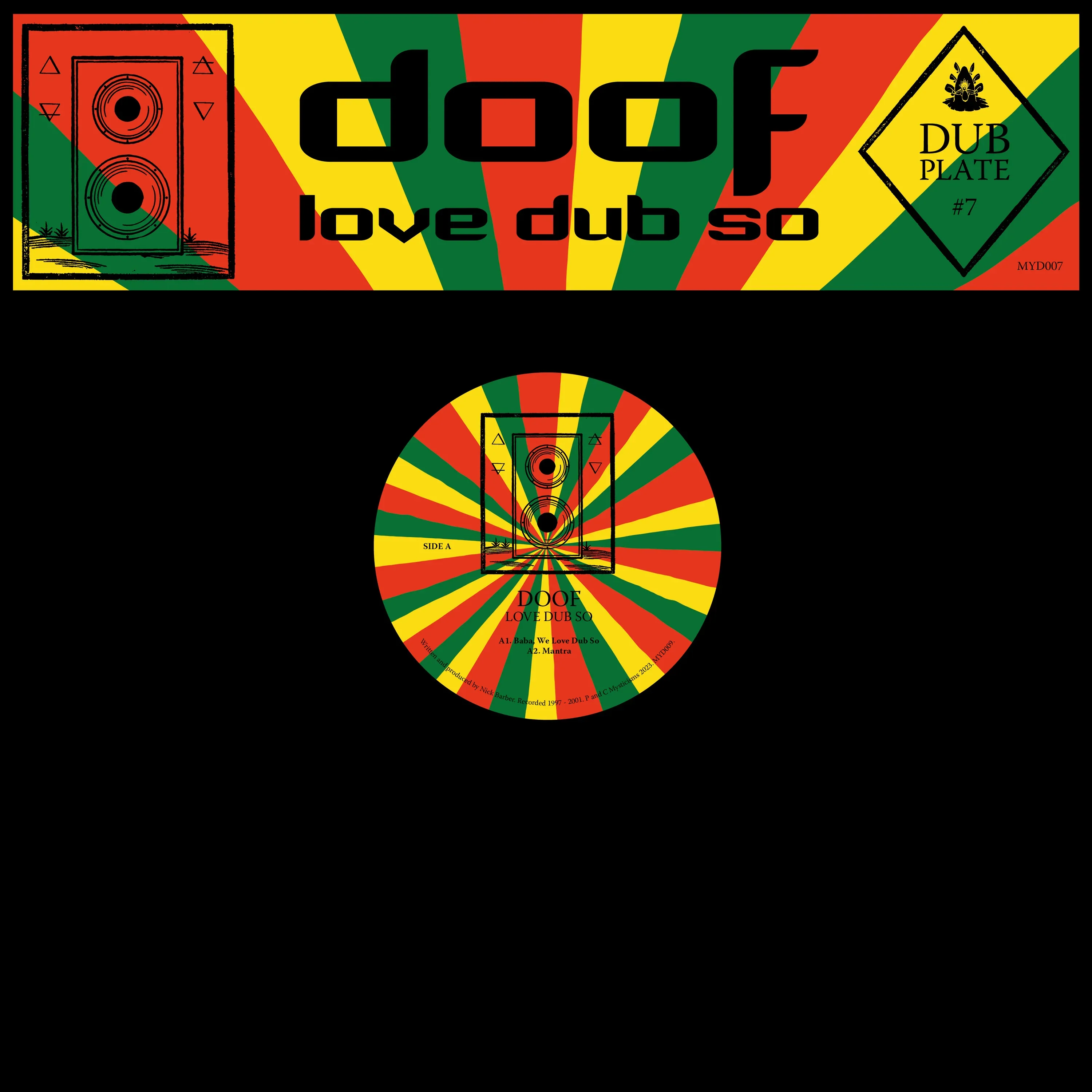 Doof - Dubplate #7: Love Dub So (12") (New Vinyl)
