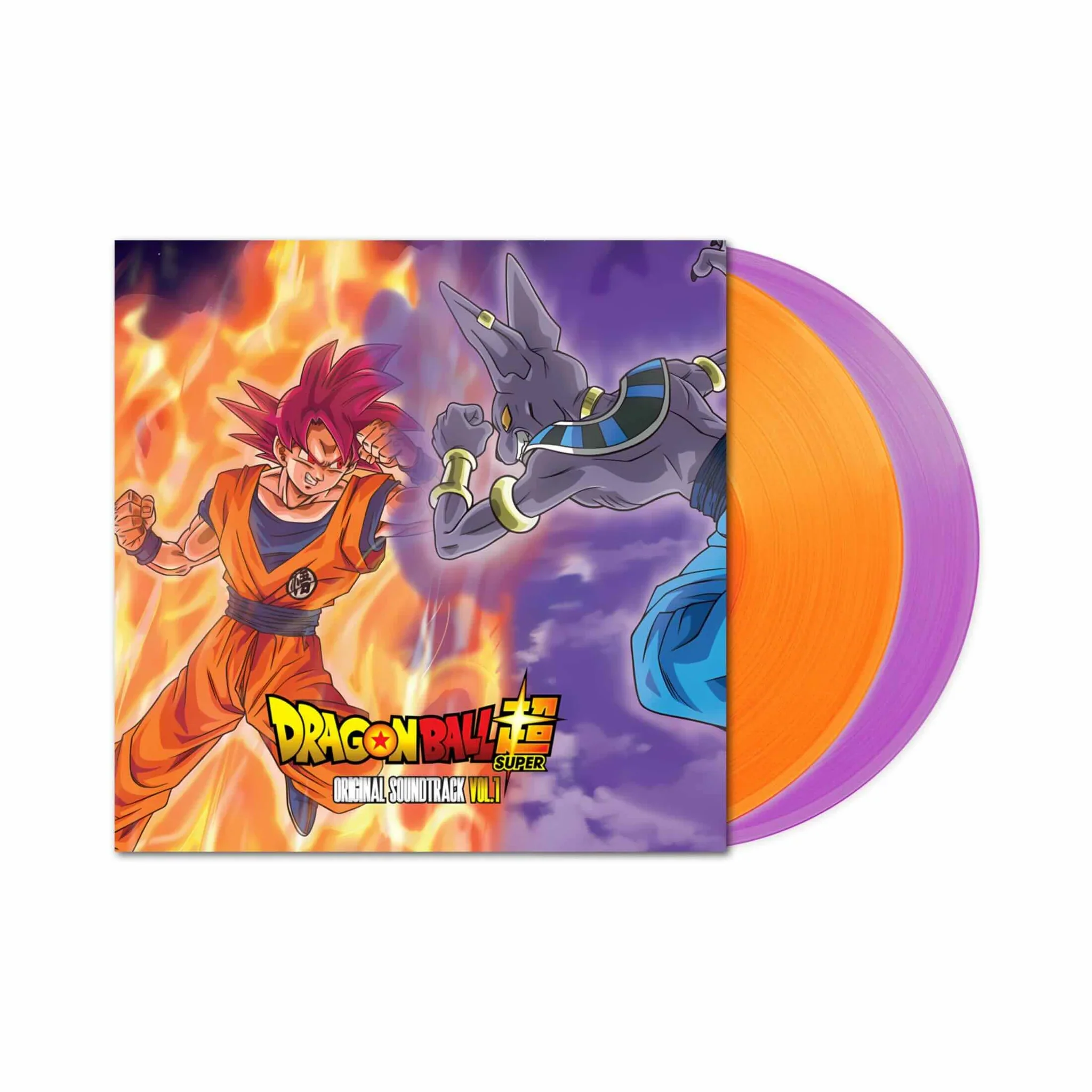 Dragon Ball Super - Original Soundtrack Volume 1 (Orange & Purple Vinyl) (New Vinyl) - Image 3