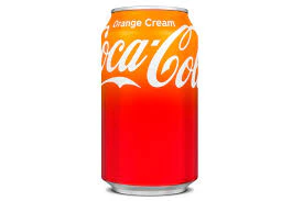 DRINK - Coca Cola Orange Cream 355ml Can