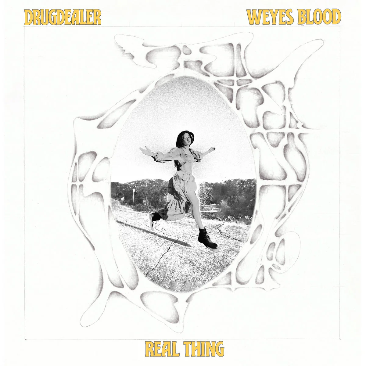 Drugdealer & Weyes Blood - Real Thing/The News (7") (New Vinyl)