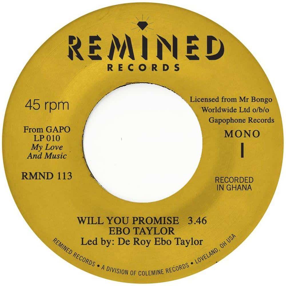 Ebo Taylor - Will You Promise/Maye Omama (Pink Vinyl) (7") (New Vinyl) (Copy)