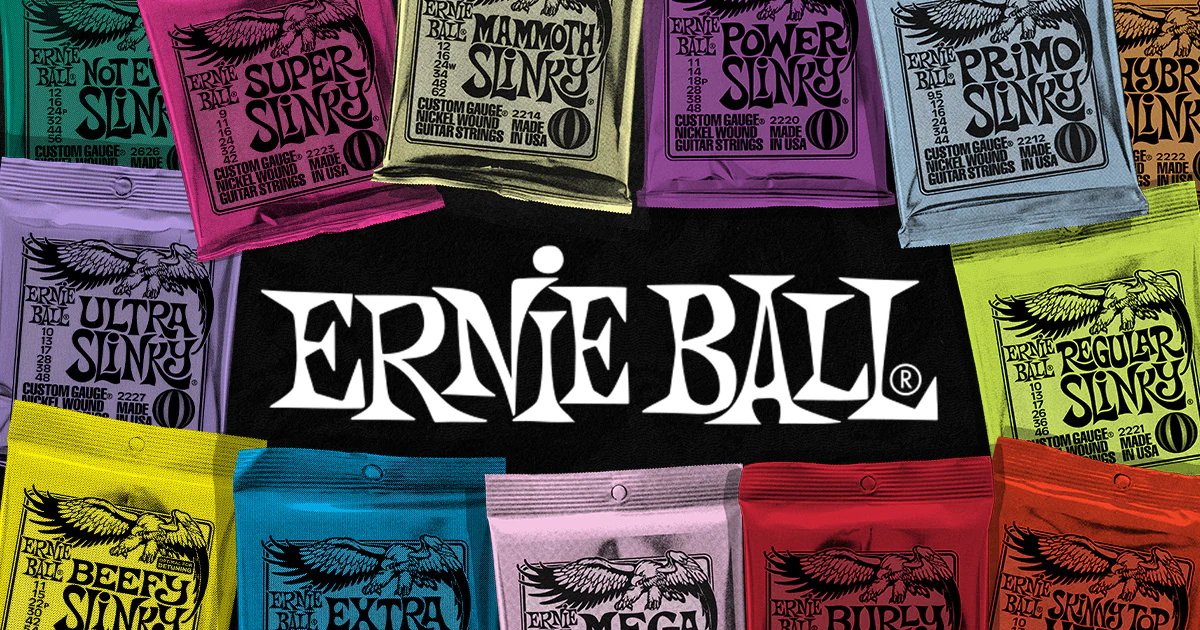 Ernie Ball Electric Guitar Strings
