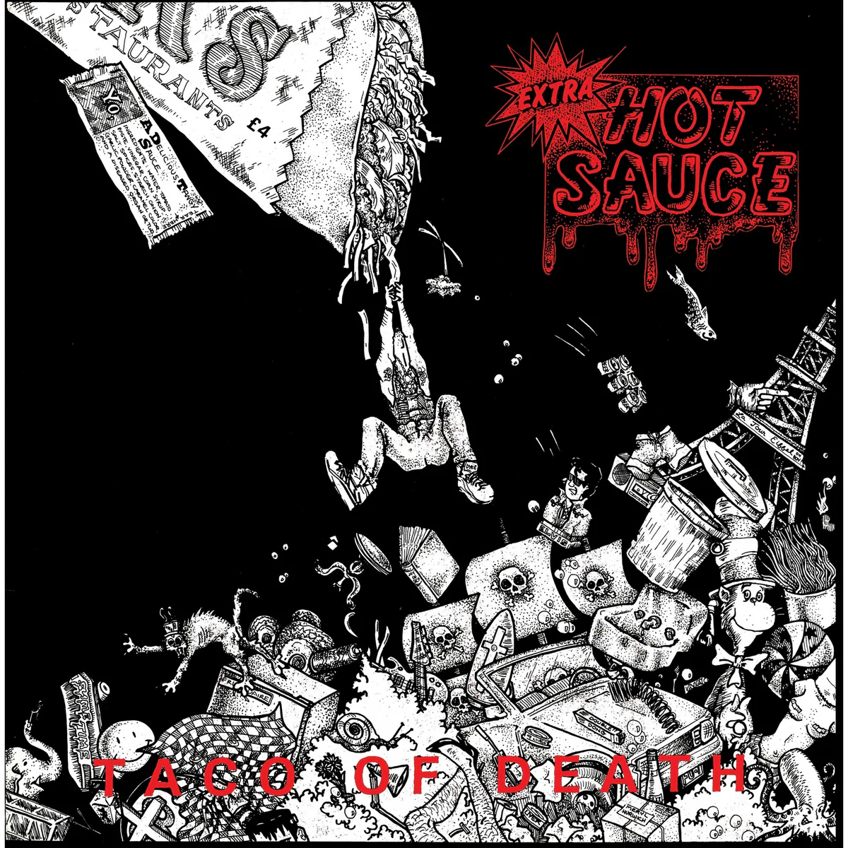 Extra Hot Sauce - Taco Of Death (New CD)