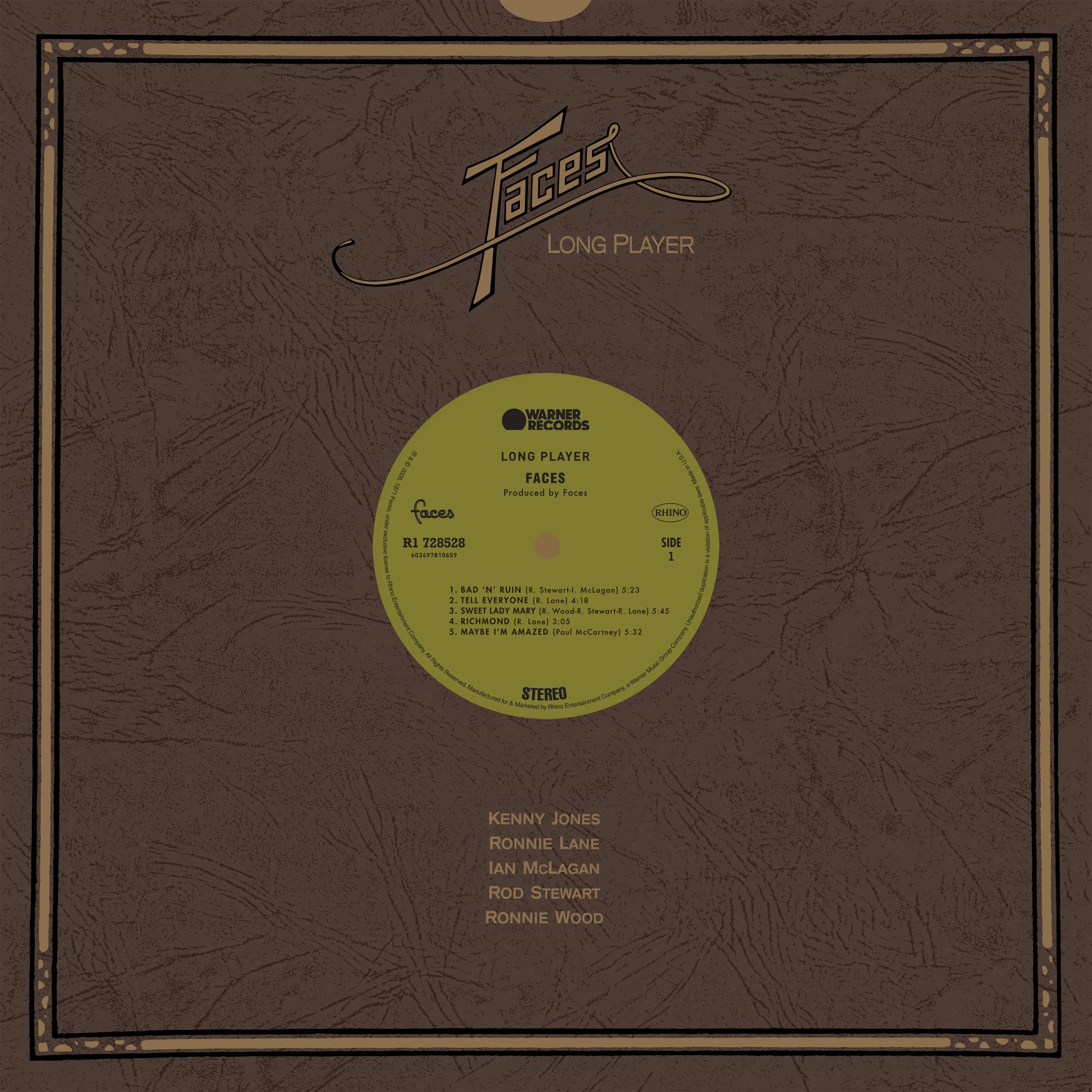Faces - Long Player (Rhino Start Your Ear Off Right 2026 Series) (New Vinyl)