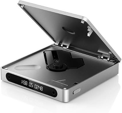 FiiO DM13 Multifunctional Portable Stereo CD Player with Long-Lasting Battery, Supports USB Ripping, Optical/coaxial/3.5mm/4.4mm outputs (Silver) - Image 4