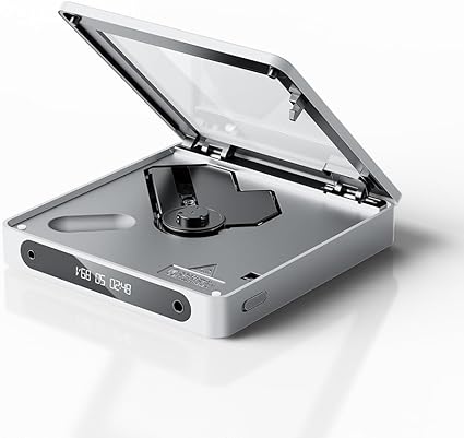 FiiO DM13 Multifunctional Portable Stereo CD Player with Long-Lasting Battery, Supports USB Ripping, Optical/coaxial/3.5mm/4.4mm outputs (White Skylight/Clear) - Image 4