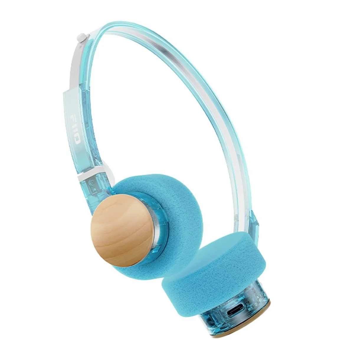 FiiO EH11 Bluetooth On-Ear Headphones - Cyan