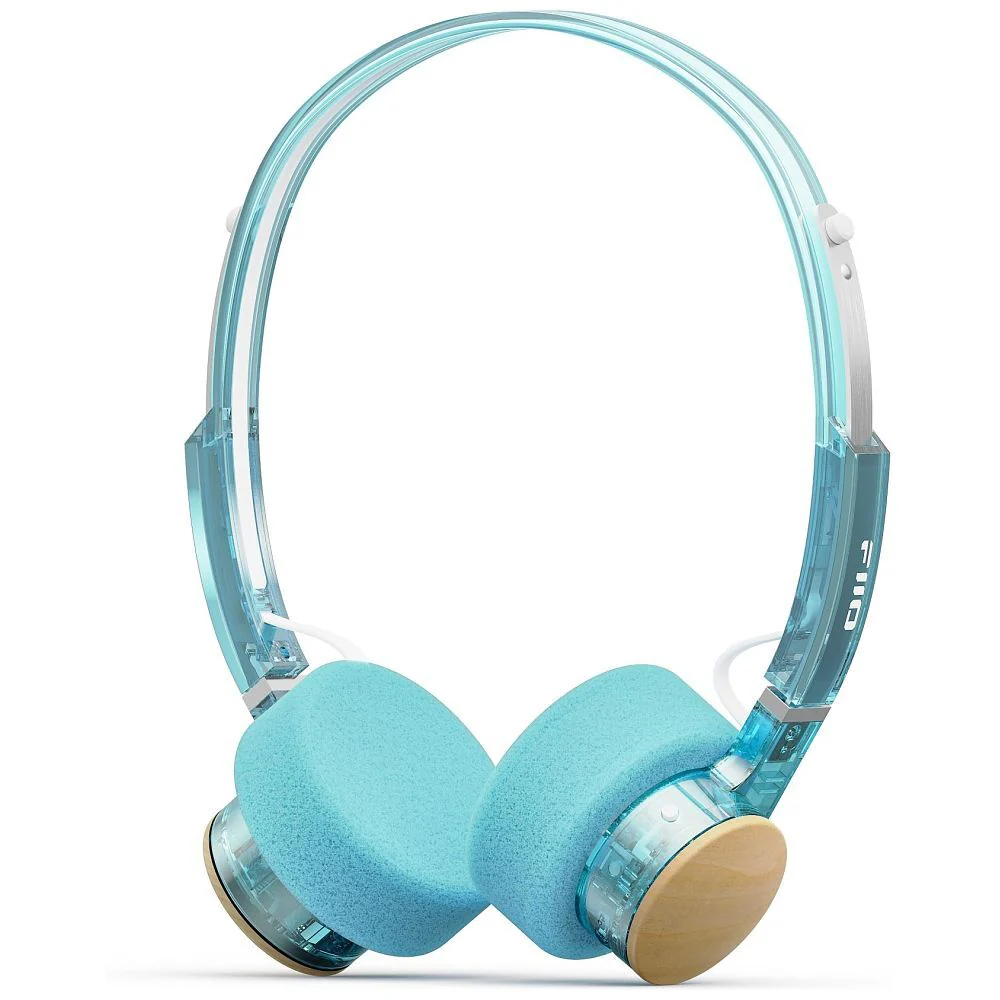 FiiO EH11 Bluetooth On-Ear Headphones - Cyan - Image 2
