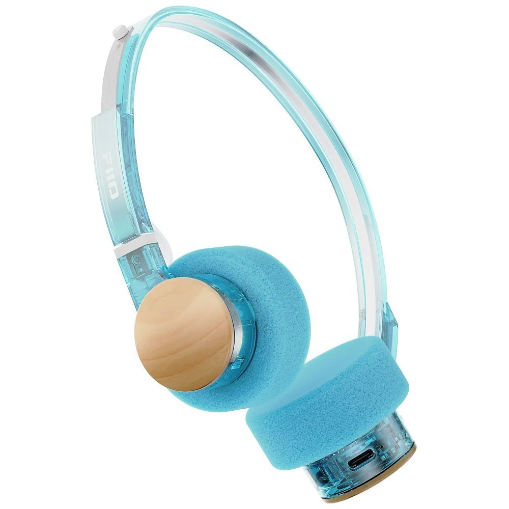 FiiO EH11 Bluetooth On-Ear Headphones - Cyan - Image 4