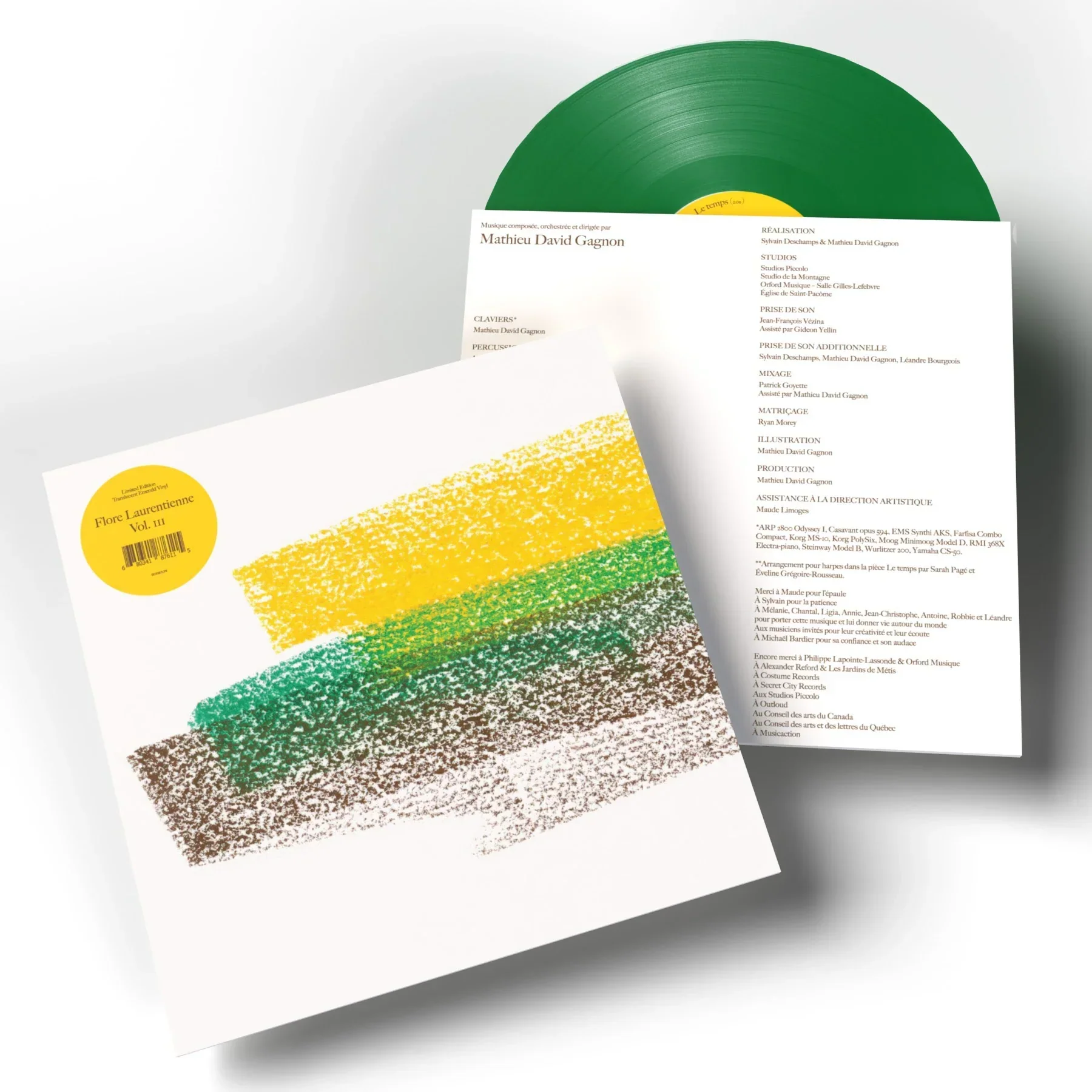 Flore Laurentienne - Volume III (Limited Edition Green Vinyl) (New Vinyl) - Image 2