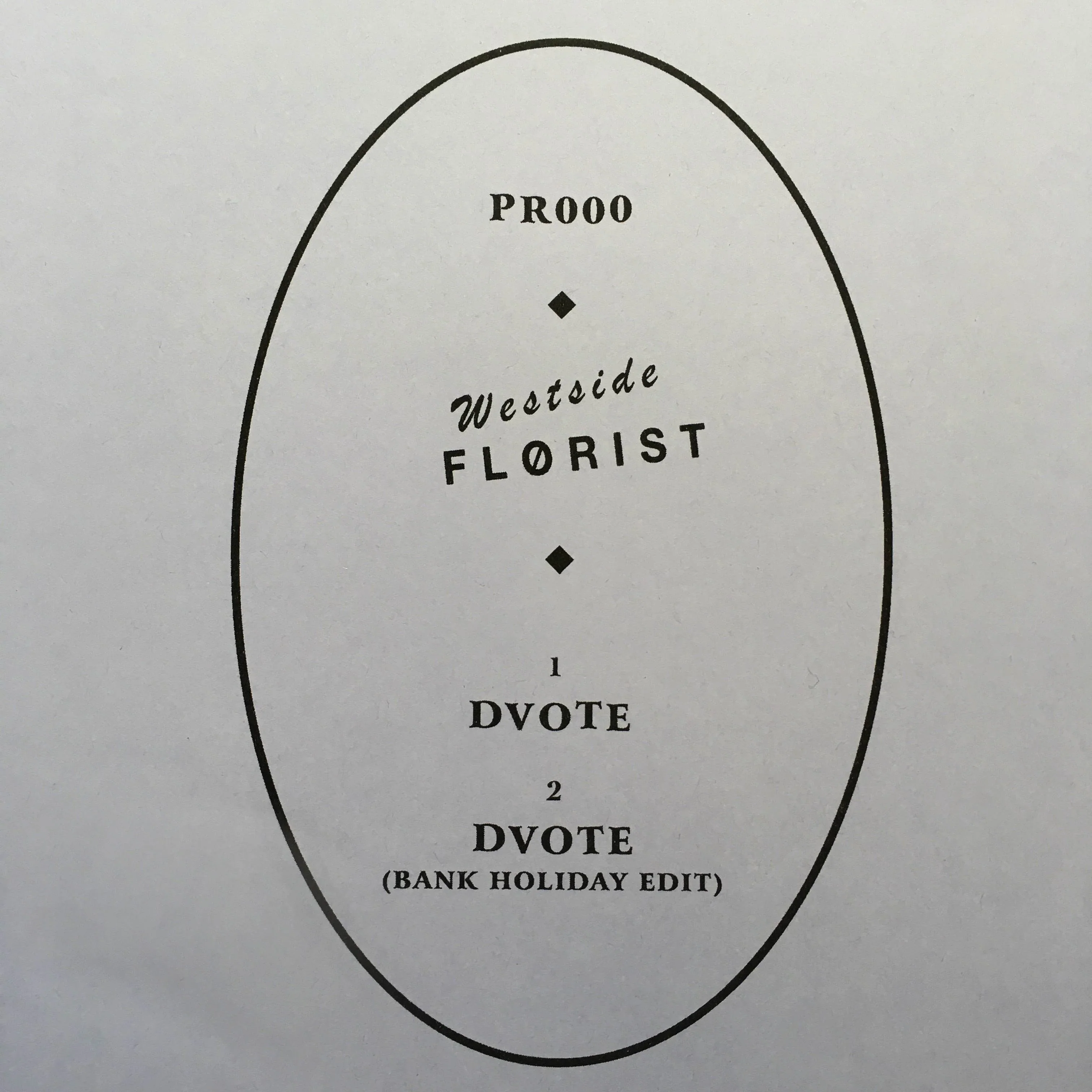 Florist - Dvote (New Vinyl)