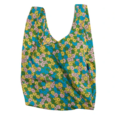 Flower Bed - Standard Baggu Reusable Bag