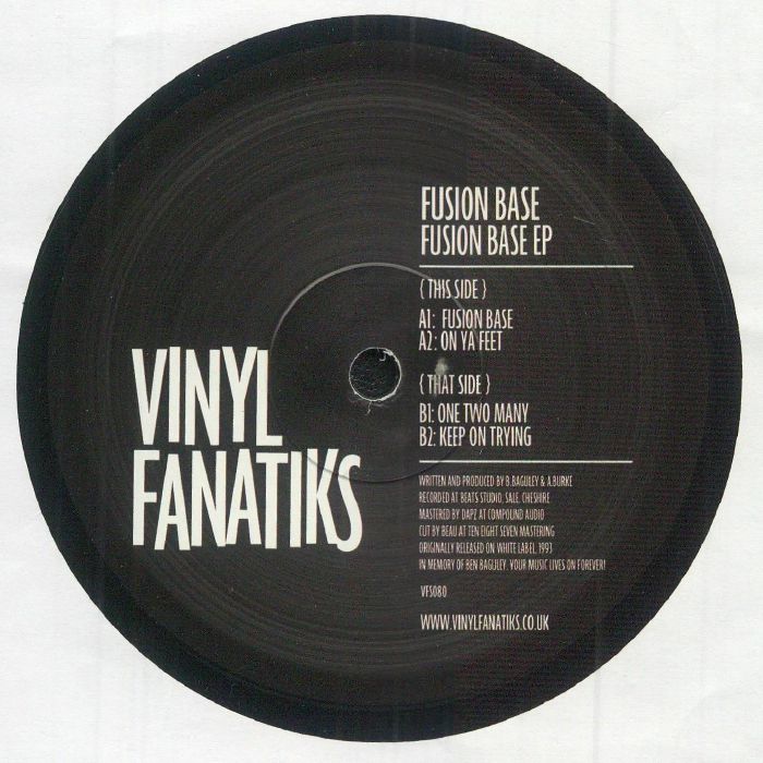 Fusion Base - Fusion Base EP (New Vinyl)