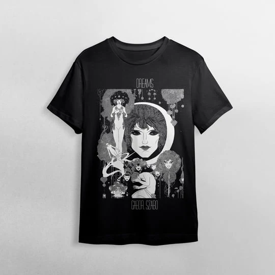 GABOR SZABO - DREAMS - BLACK - T-SHIRT